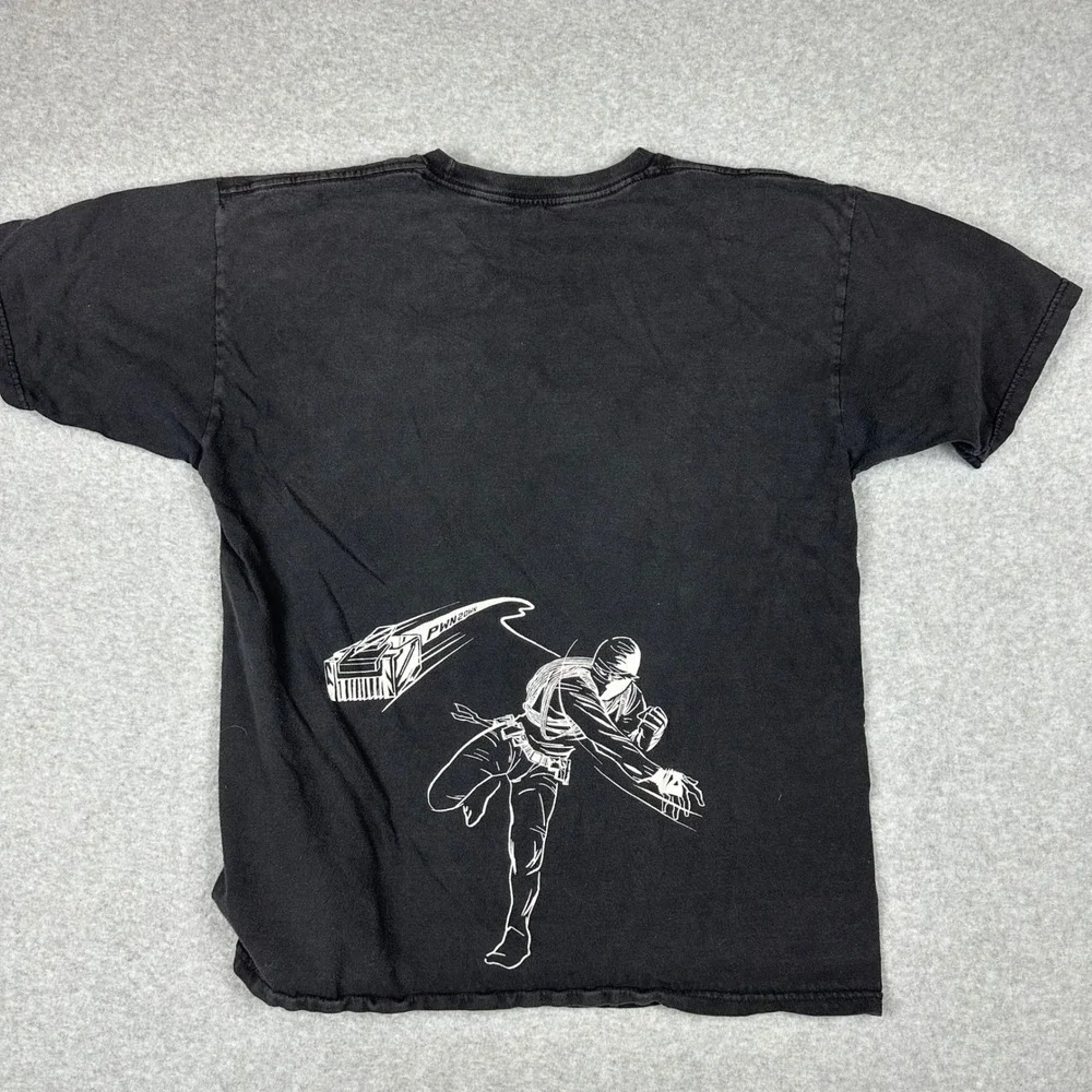 Alstyle CanSecWest Pwn2Own‎ Cybersecurity Samurai Ninja Graphic T-Shirt Black XL